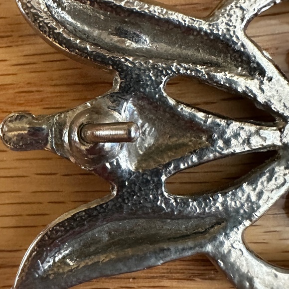 Native American Sandcast Belt Buckle Silver - Picture 5 of 10